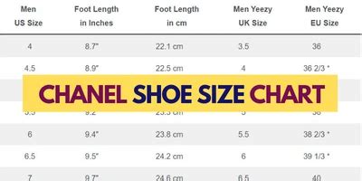 chanel shoes size 35|Chanel slingback size chart.